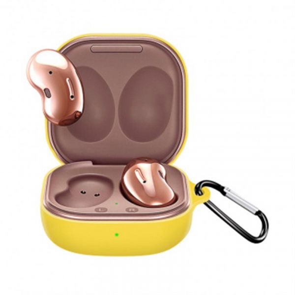 ����� BeCover Silicon ��� Samsung Galaxy Buds 2/Buds 2 Pro/Buds Live/Buds Pro Yellow (705414) - �������� 1