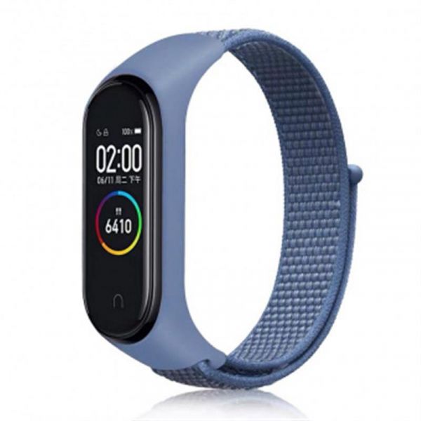 ������� BeCover Nylon Style ��� Xiaomi Mi Smart Band 5 Blue (705417) - �������� 1
