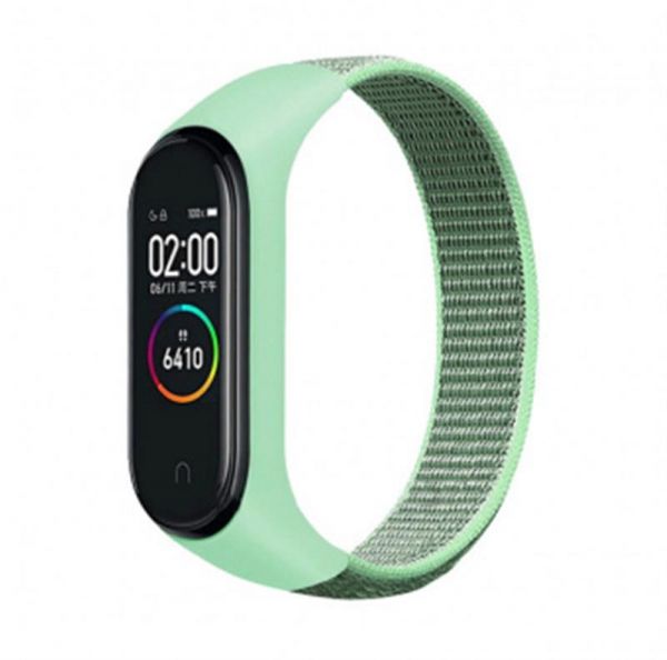 ������� BeCover Nylon Style ��� Xiaomi Mi Smart Band 5 Mint (705426) - �������� 1