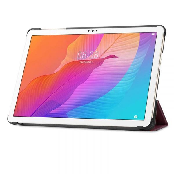 �����-������ BeCover Smart Case ��� Huawei MatePad T10s Red Wine (705405) - �������� 4