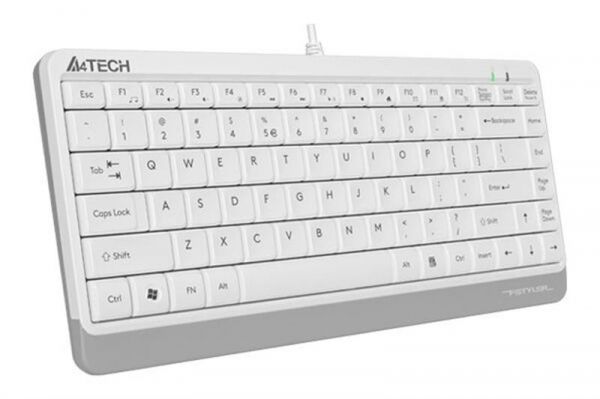  A4Tech FK11 USB (White) Fstyler Compact Size keyboard, USB -  3
