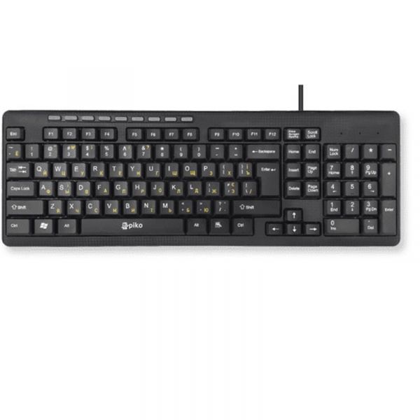 ���������� Piko KB-008 Black USB (1283126467103) - �������� 1