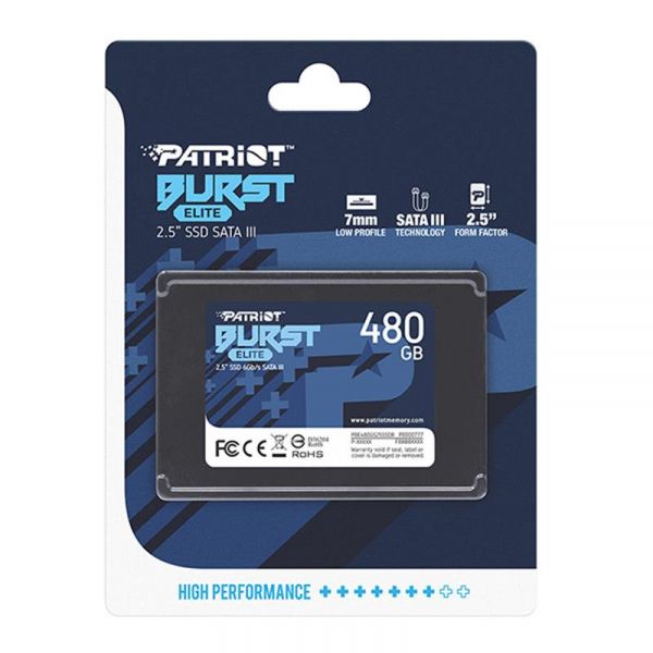 ����������� SSD 2.5" 480GB Burst Elite Patriot (PBE480GS25SSDR) - �������� 3