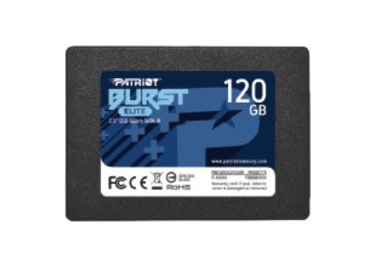  SSD 2.5" 120GB Burst Elite Patriot (PBE120GS25SSDR) -  1