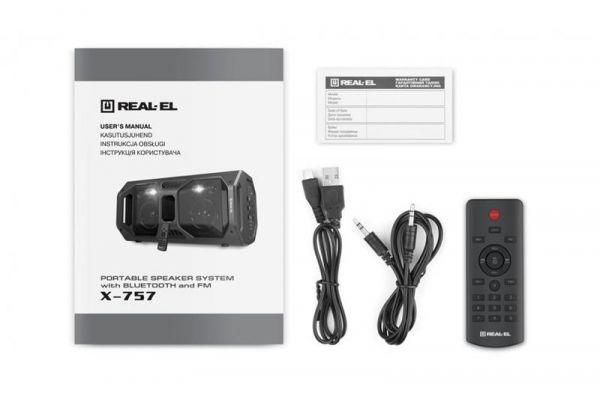 ����������� ������������ ������� REAL-EL X-757 Black - �������� 4
