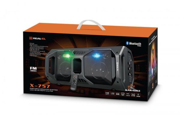 ����������� ������������ ������� REAL-EL X-757 Black - �������� 10