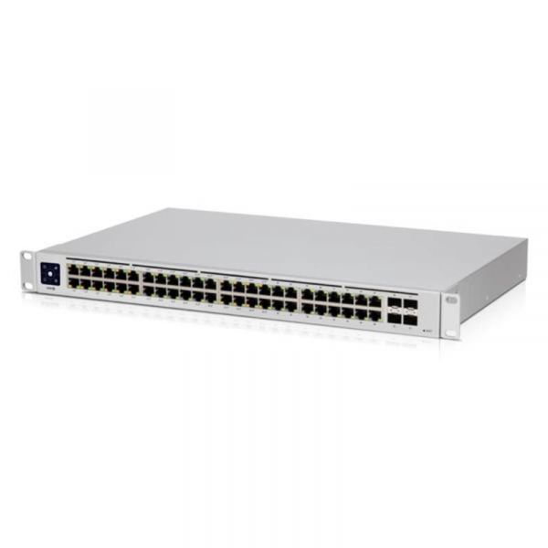 ���������� Ubiquiti UniFi USW-48 (48xGE, 4xSFP, 1.3" touch LCM, L2) - �������� 1
