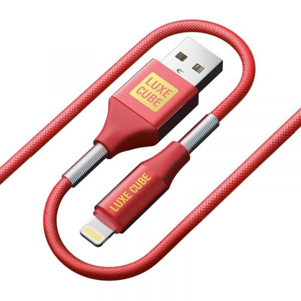 ������ Luxe Cube Armored USB-Lightning, 1�, ������� (8886668686099) - �������� 1