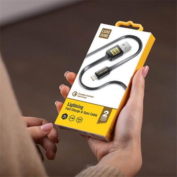 ������ Luxe Cube Flat USB-Lightning, 1�, ������ (2231252964019) - �������� 2