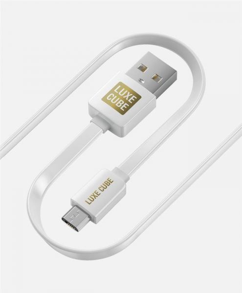 ������ Luxe Cube Flat USB-microUSB, 1�, ����� (2231252967010) - �������� 2