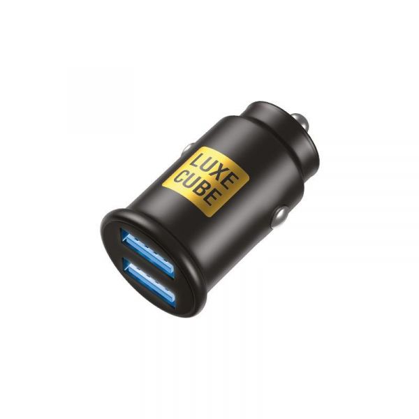    Luxe Cube 2USB 12W Black (8886998698496) -  1