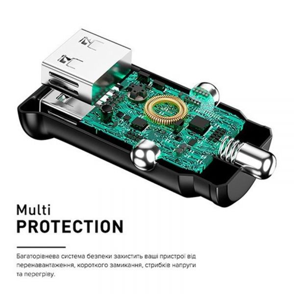    Luxe Cube 2USB 12W Black (8886998698496) -  3