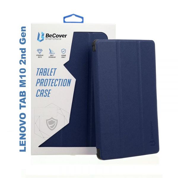 - BeCover Smart  Lenovo Tab M10 HD 2nd Gen TB-X306 Deep Blue (705628) -  1