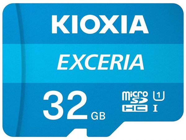  MicroSDHC   32GB UHS-I Class 10 Kioxia Exceria R100MB/s (LMEX1L032GG2) + SD- -  1