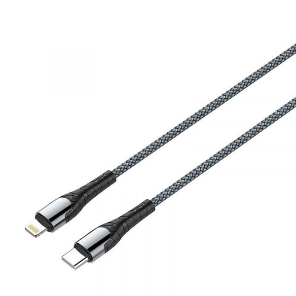   USB Type-C to Lightning 2.0m ColorWay (CW-CBPDCL036-GR) -  1