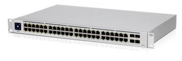  Ubiquiti UniFi Switch USW-48-POE (16xGE, 32xGE PoE+, 4xSFP, PoE 240W max) -  1