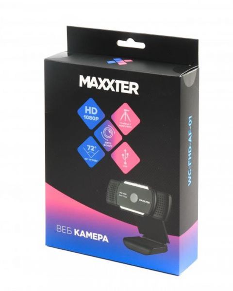 - Maxxter WC-FHD-AF-01, USB 2.0, FullHD 1920x1080, Auto-Focus,   -  7
