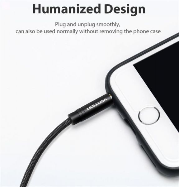 ������ Vention 3.5 �� - 3.5 �� (M/F), 2 �, Black (BHBBH) - �������� 4