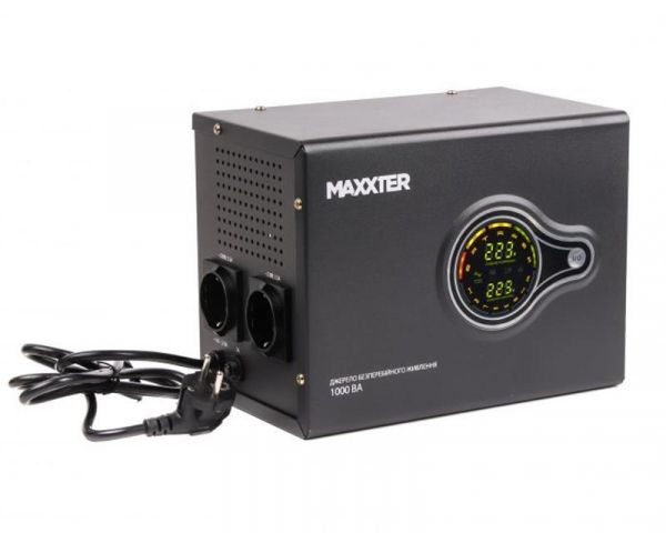  Maxxter MX-HI-PSW500-01500VA, Lin.int., 1xEURO -  1