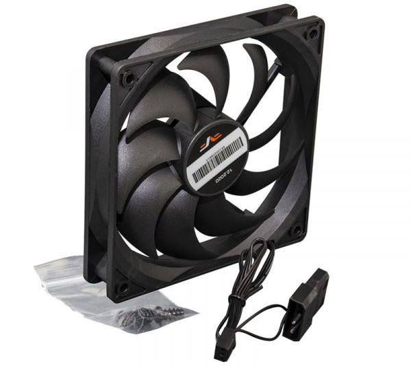 ���������� Frime (FF12025BB13) 120x120x25��, Black, 3pin+Molex - �������� 1