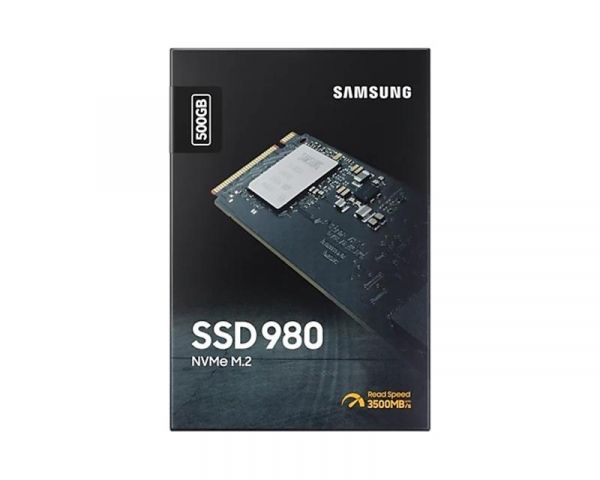  SSD  500GB Samsung 980 M.2 PCIe 3.0 x4 NVMe V-NAND MLC (MZ-V8V500BW) -  5