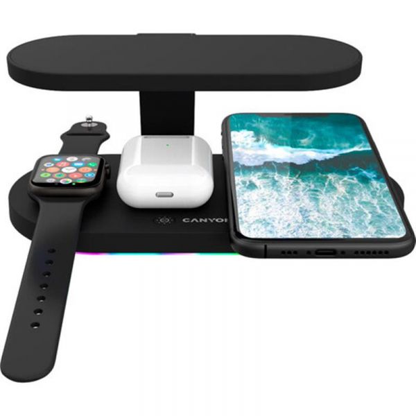 �������� ������� Canyon 5in1 Wireless charger with UV sterilizer (CNS-WCS501B) - �������� 2