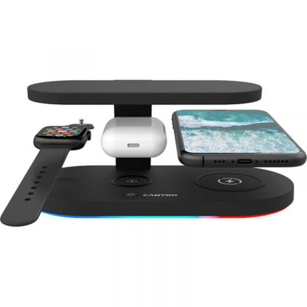 �������� ������� Canyon 5in1 Wireless charger with UV sterilizer (CNS-WCS501B) - �������� 3