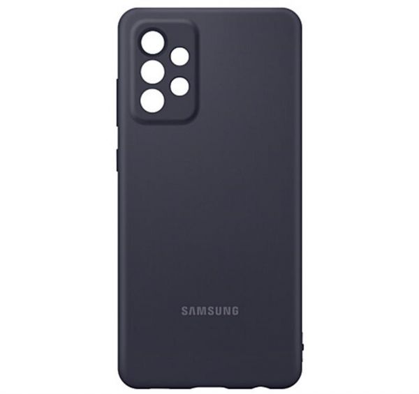 �����-�������� Samsung Silicone Cover ��� Samsung Galaxy A72 SM-A725 Black (EF-PA725TBEGRU) - �������� 1
