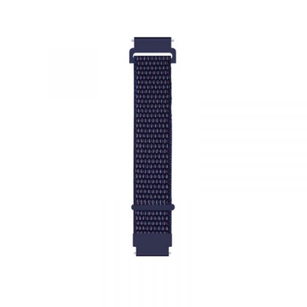������� BeCover Nylon Style ��� Xiaomi Amazfit Bip/Bip Lite/Bip S Lite/GTR 42mm/GTS/TicWatch S2/TicWatch E Deep Blue (705827) - �������� 2