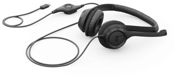 ��������� Logitech H390 USB-C Midnight Black (981-001576) - �������� 5