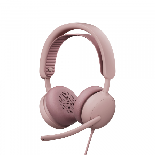 ��������� Logitech Zone Wired 2 USB Rose (981-001620) - �������� 1