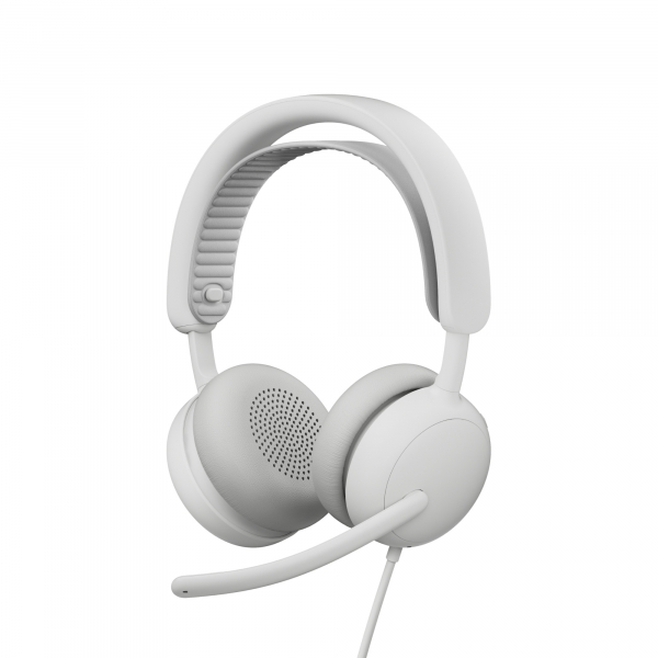 ��������� Logitech Zone Wired 2 USB Off-White (981-001621) - �������� 1