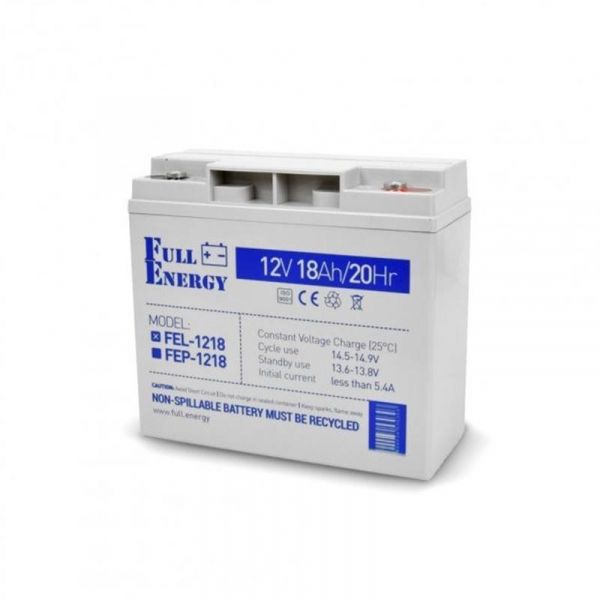 ������� ��� ��� �������������� ������� Full Energy FEL-1218 12V 18AH (FEL-1218) GEL - �������� 1