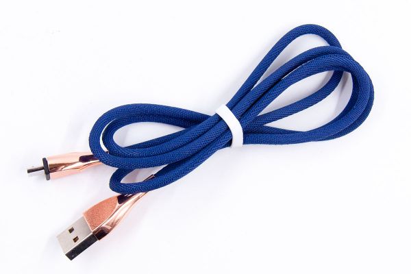 ������ Dengos USB-microUSB 1� Dark Blue (NTK-M-SET-DBLUE) - �������� 1