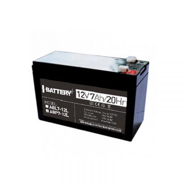      I-Battery ABP7-12L 12V 7AH (ABP7-12L) AGM -  1