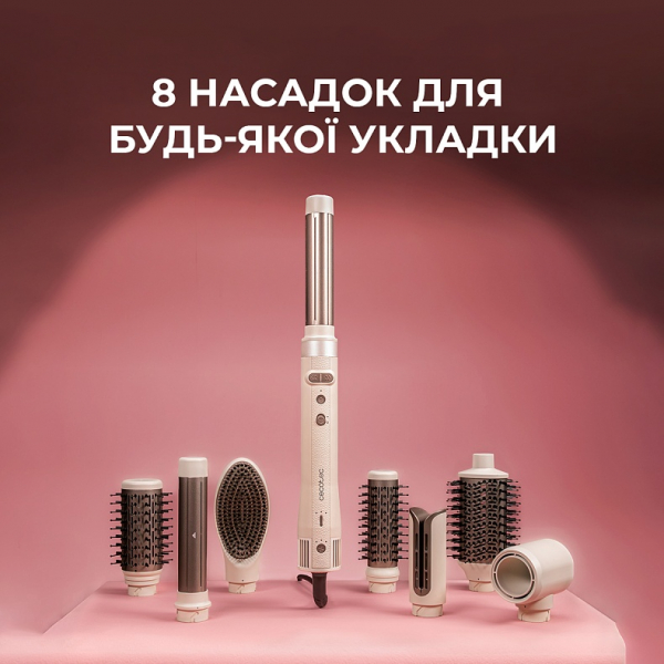 ������� Cecotec Bamba CeramicCare 8in1 AirGlisse Gyro Champagne (A01_EU01_112528) - �������� 9