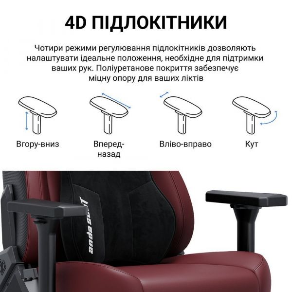 ������ ��� �������� Anda Seat Kaiser 3E XL Grey Fabric (AD23YC-XL-09-G-CF-G01) - �������� 9