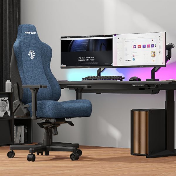 ������ ��� �������� Anda Seat Kaiser 3E XL Dark Blue Fabric (AD23YC-XL-09-S-CF-S01) - �������� 9