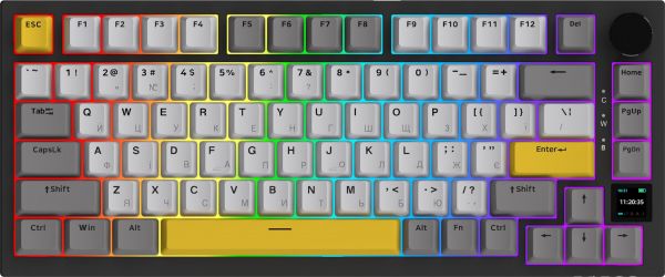 ��������� ���������� Ajazz AK820 Pro Gift Switch Black (AK820PRO-G-BGY) - �������� 2