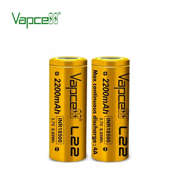 ����������� Vapcell 18500 L22 Li-Ion 2200mAh 1�� - �������� 2