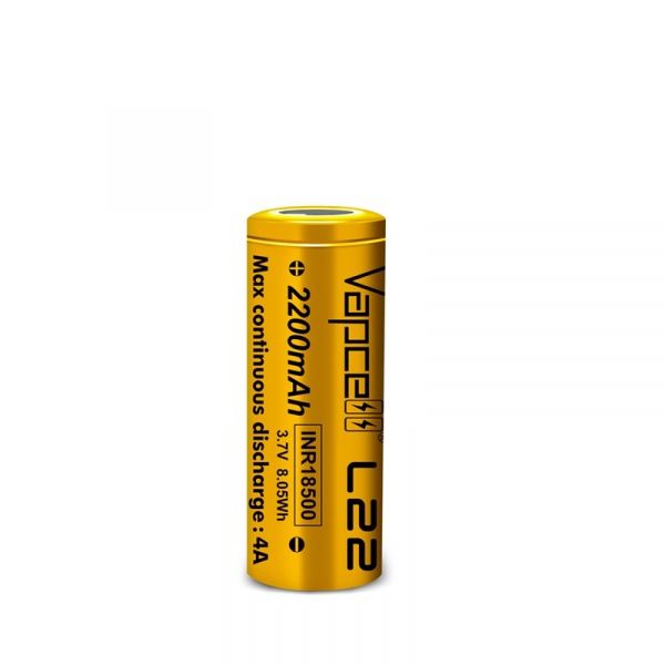 ����������� Vapcell 18500 L22 Li-Ion 2200mAh 1�� - �������� 1