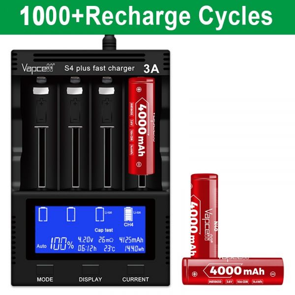 ����������� Vapcell 18650 N40 Li-Ion 4000mAh 1�� - �������� 3