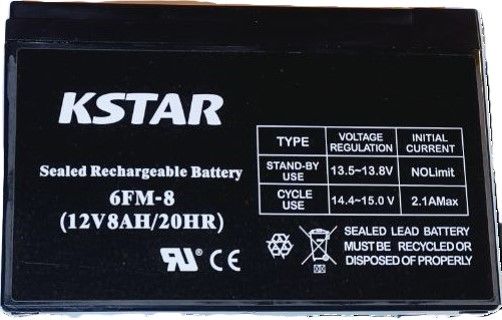 ������� ��� ��� �������������� ������� KSTAR 12V 8.0AH (6-FM-8) AGM - �������� 3