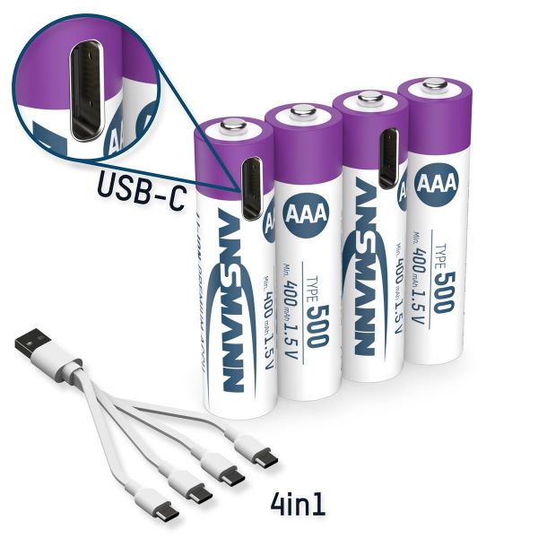 ������������ Ansmann AAA/HR03 Li-Ion 500 mAh BL 4 �� - �������� 12