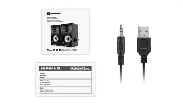 ������������ ������� REAL-EL S-228 Black - �������� 9