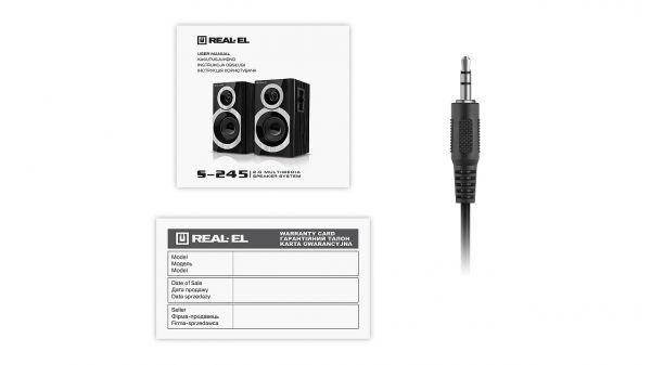 ��������� ������� REAL-EL S-245 Black - �������� 9