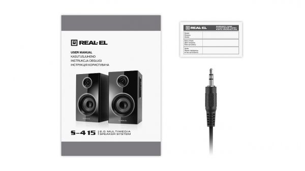 ������������ ������� REAL-EL S-415 Black - �������� 14