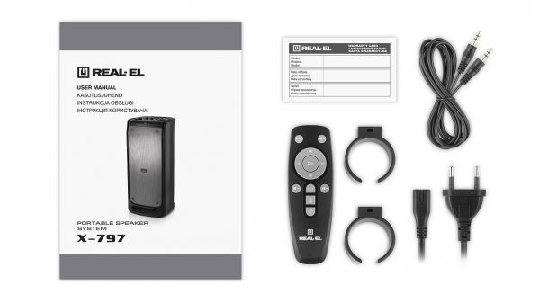 ������������ ������� REAL-EL X-797 Black - �������� 10