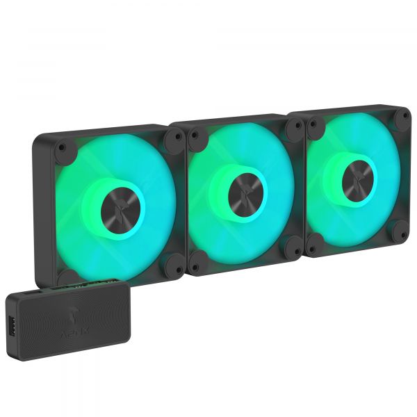 ���������� APNX FP1-120 ARGB Black - 3 Pack (APF3-PF11257.11) - �������� 1