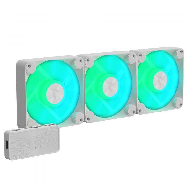 ���������� APNX FP1-120 ARGB White - 3 Pack (APF3-PF11257.21) - �������� 1